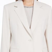 Blazer monopetto in crêpe satin di lana Max Mara studio - immagine 3